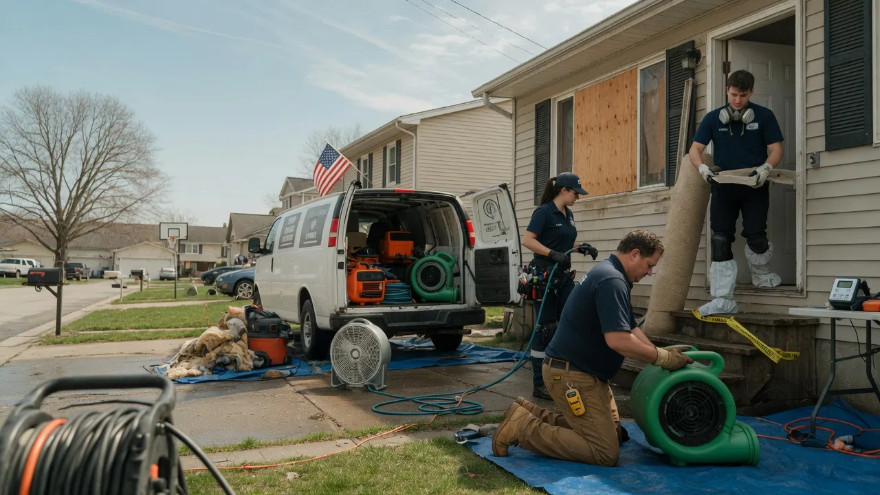 Water Damage Restoration in Jackson, LA near me